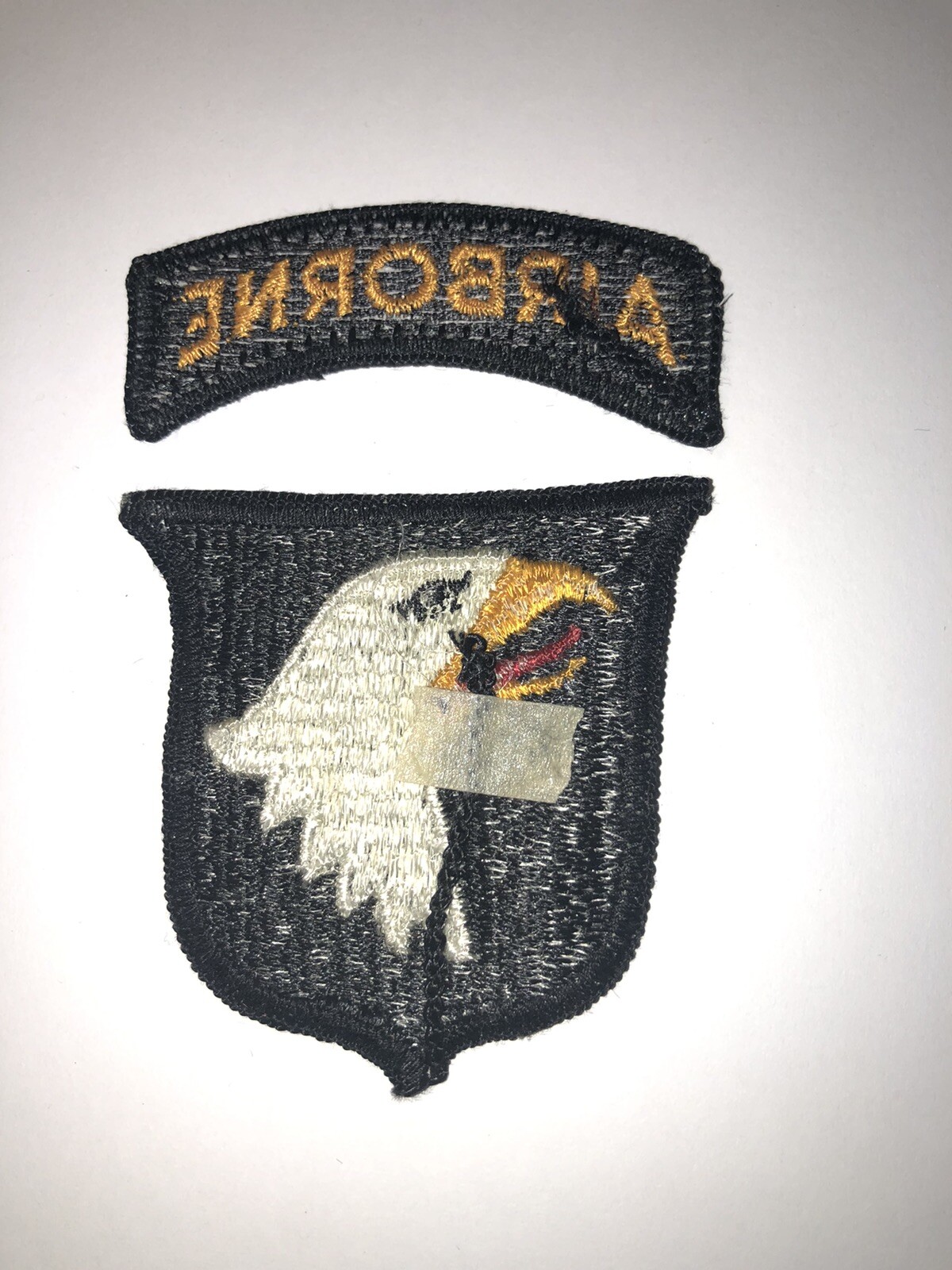 101st Airborne Division with Tab U.S. Army Shoulder Patch Insignia