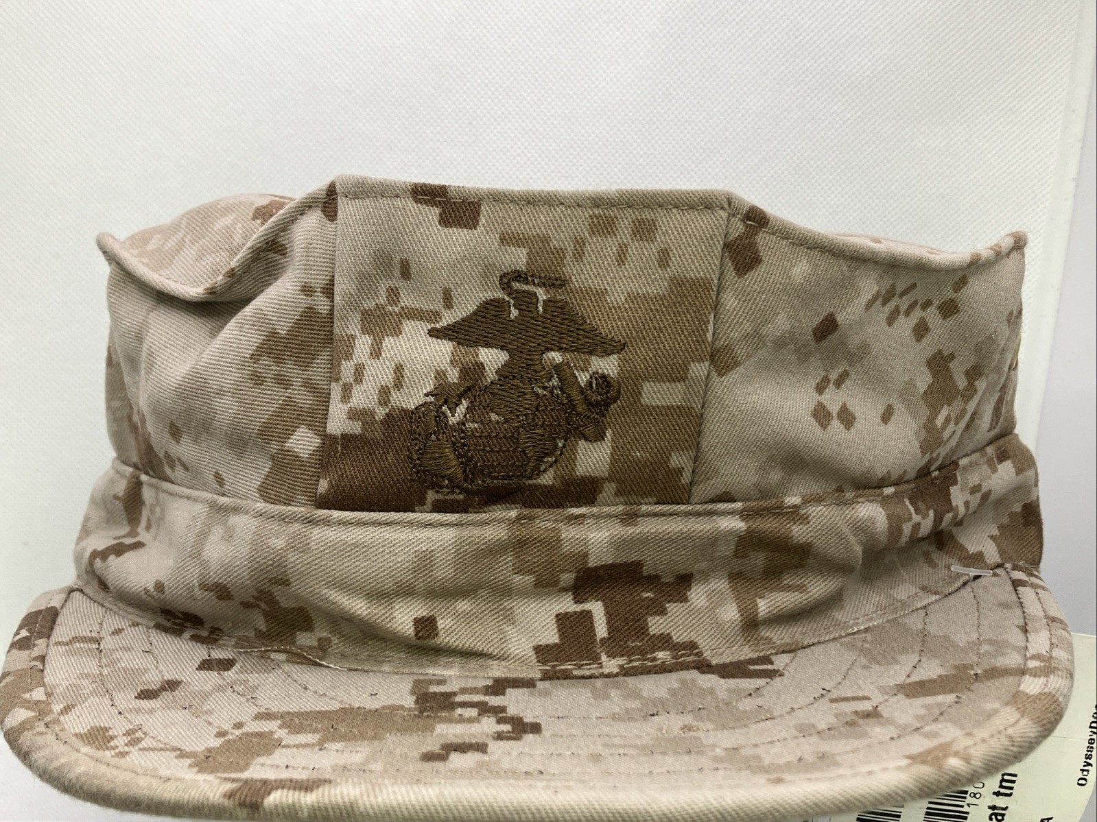 USMC US Marine Corps Desert MARPAT Garrison Cap 8 Point Cover Medium NWT Sekri