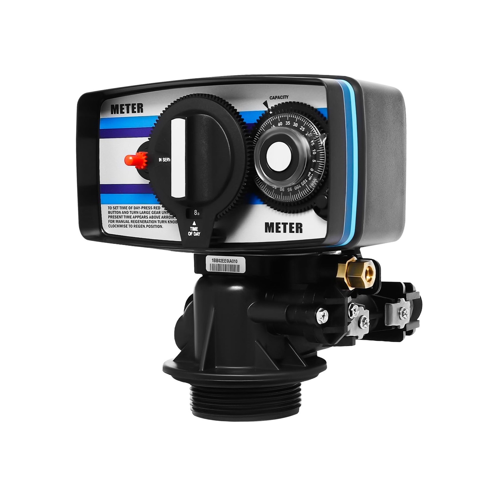 Whole House Water Softener Valve, 5600SM Flow Type Digital Control Valve for ...