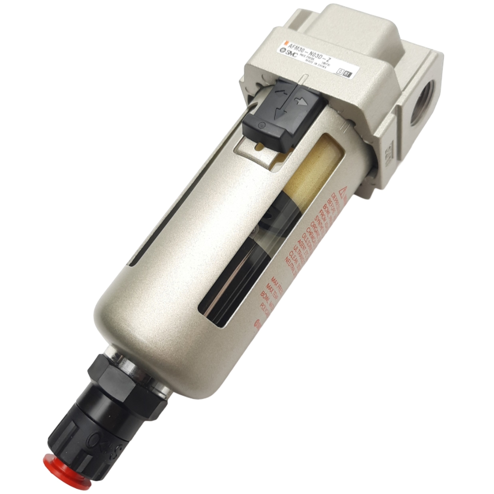 SMC AFM30-N03D-Z Mist Separator, 3/8in NPT, 450 L/min Flow, 0.3µm, 150PSI Max
