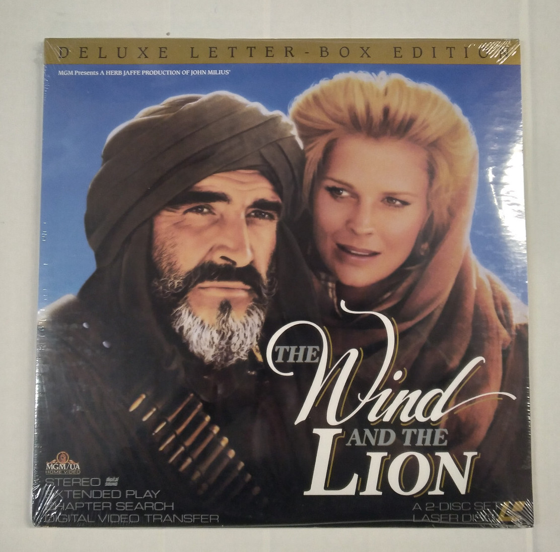 (Laserdisc) The Wind And The Lion / Sean Connery / NEW