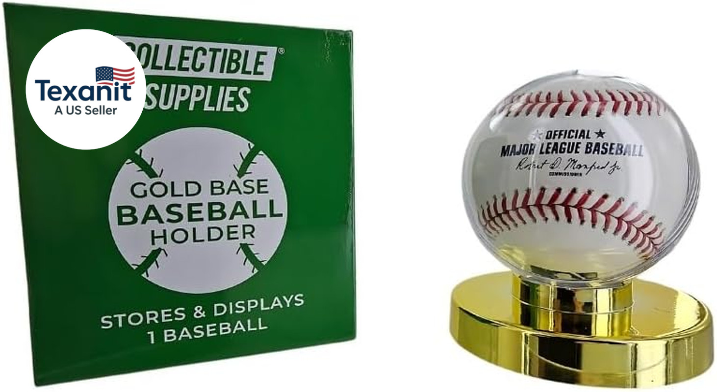 Autographed Baseball Holder Display Case – Baseball Display Case with UV Protect