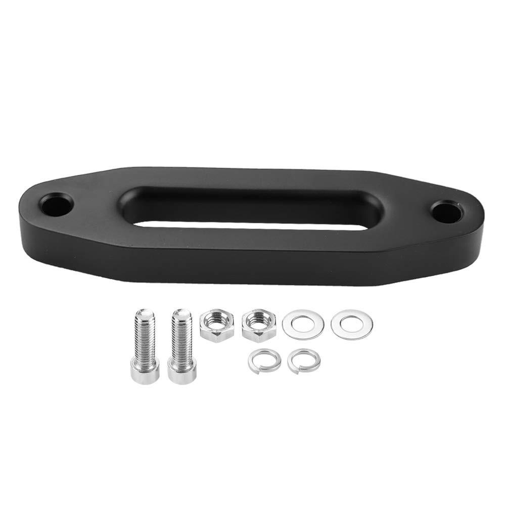Hawse Fairlead,6i Aluminum Hawse F Replacement for Synthetic Winch Ropes