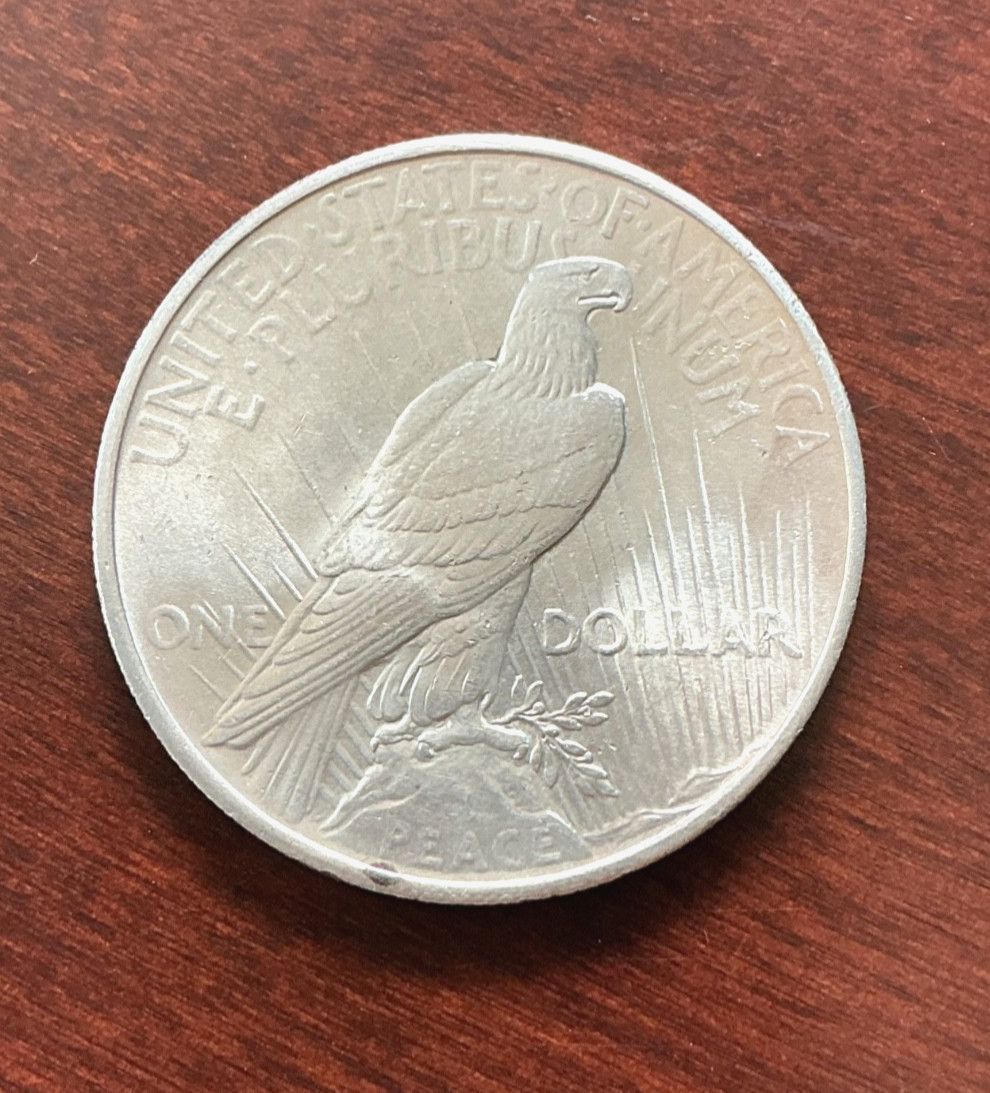 1925 Peace Silver Dollar $1 BU Uncirculated 90% Silver $1 US Coin