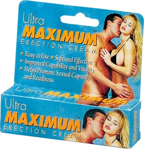 Ultra Maximum Erection Cream Thick Dick Male Enhancer Arousal Pleasure .5oz