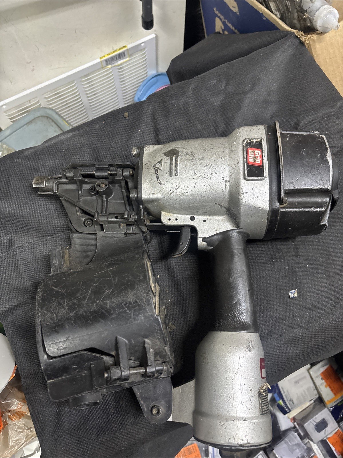 Grip-Rite GRTCN90P Industrial 3-1/2" (16D) Pallet Nailer w/ Coil Magazine