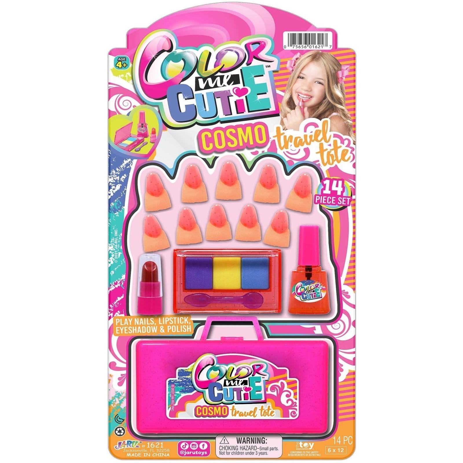 Ja-ru Makeup Toy for Girls (1 1 Pack / Cosmo Set, Color Me Cutie