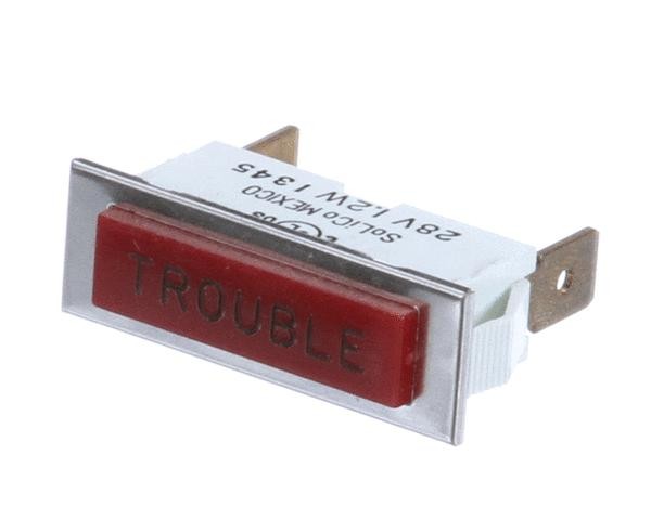Frymaster 24V Red Lens Trouble Lamp 8071547 - Genuine OEM Replacement Part