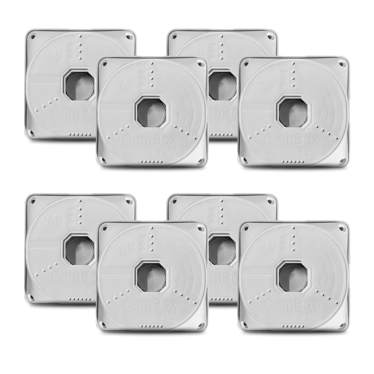 Universal CCTV Camera Junction Box Waterproof ABS Mount for Cable Management