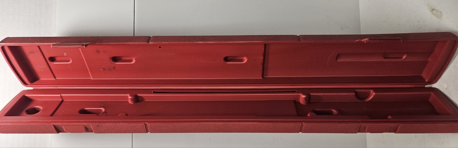 Snap On Torque Wrench CASE ONLY TQR250E Red