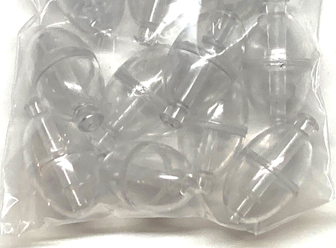 Bubble Spinning Floats #240 Clear Plastic 3/4" Width 12 COUNT PACKAGE