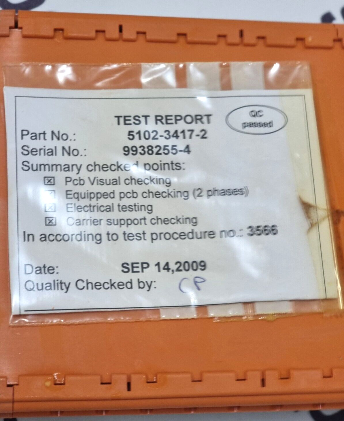 WAGO 5102-3417-2 Interface Board