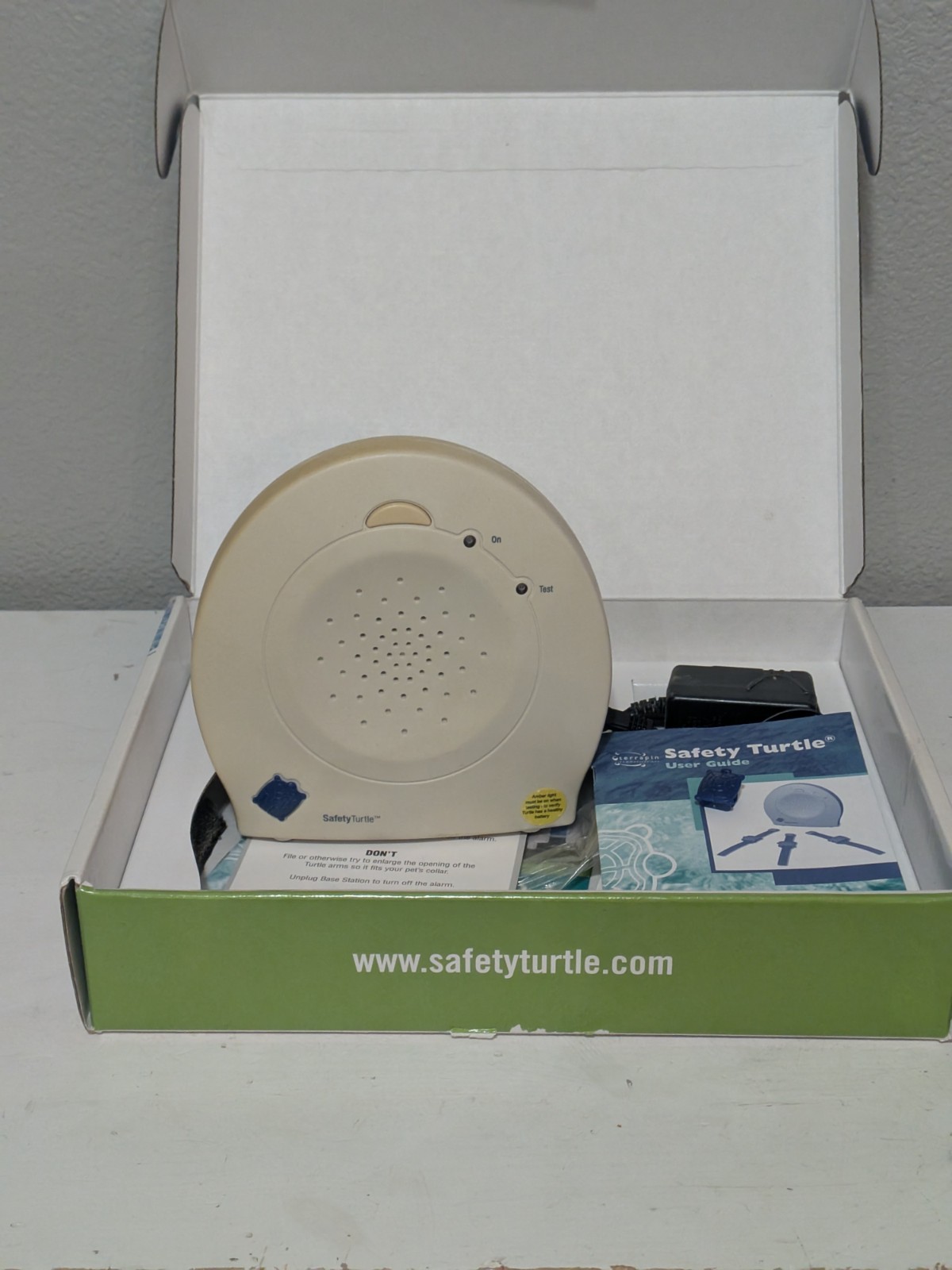 Safety Turtle B102 Pool Alarm Base Station & 2 Turtle Receptacles