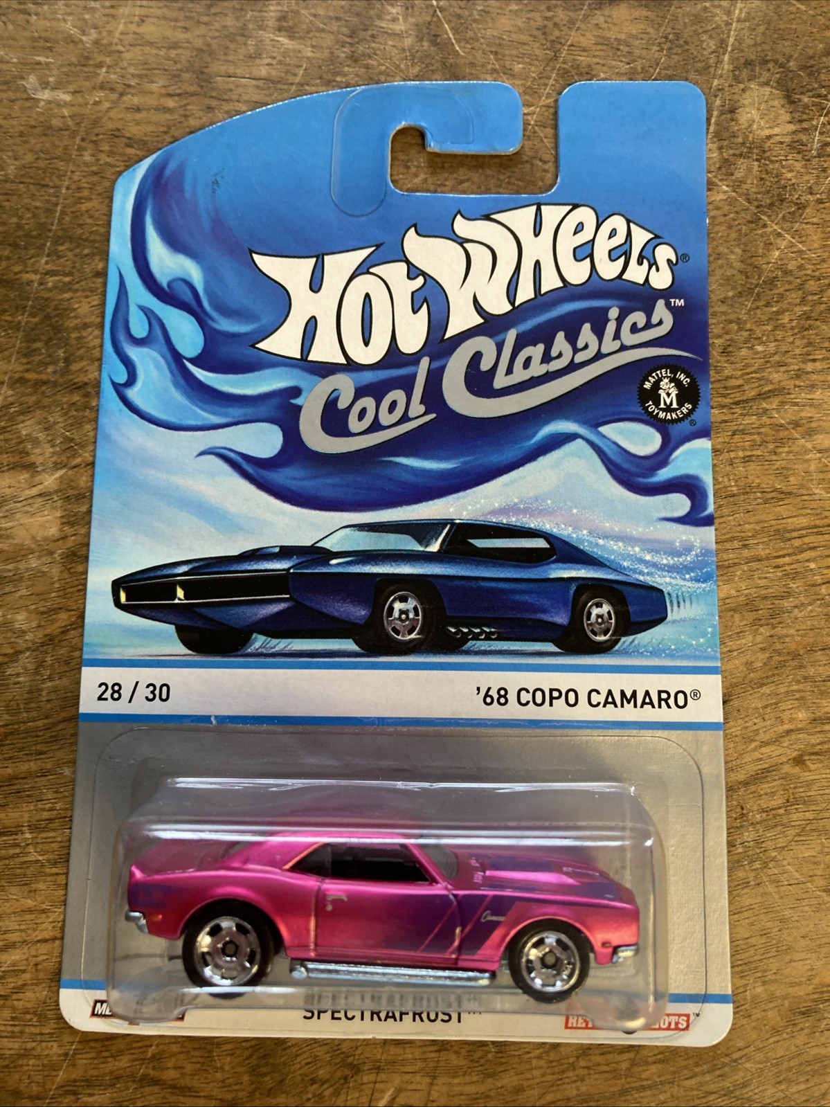 Hot Wheels 2014 Cool Classics '68 COPO CAMARO Spectrafrost
