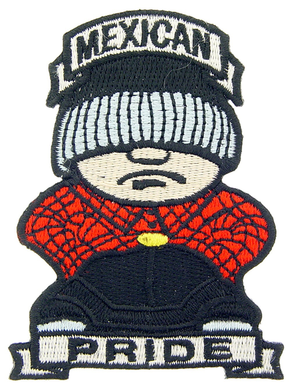 MEXICAN PRIDE Embroidered Shoulder Patch (3") (3097)