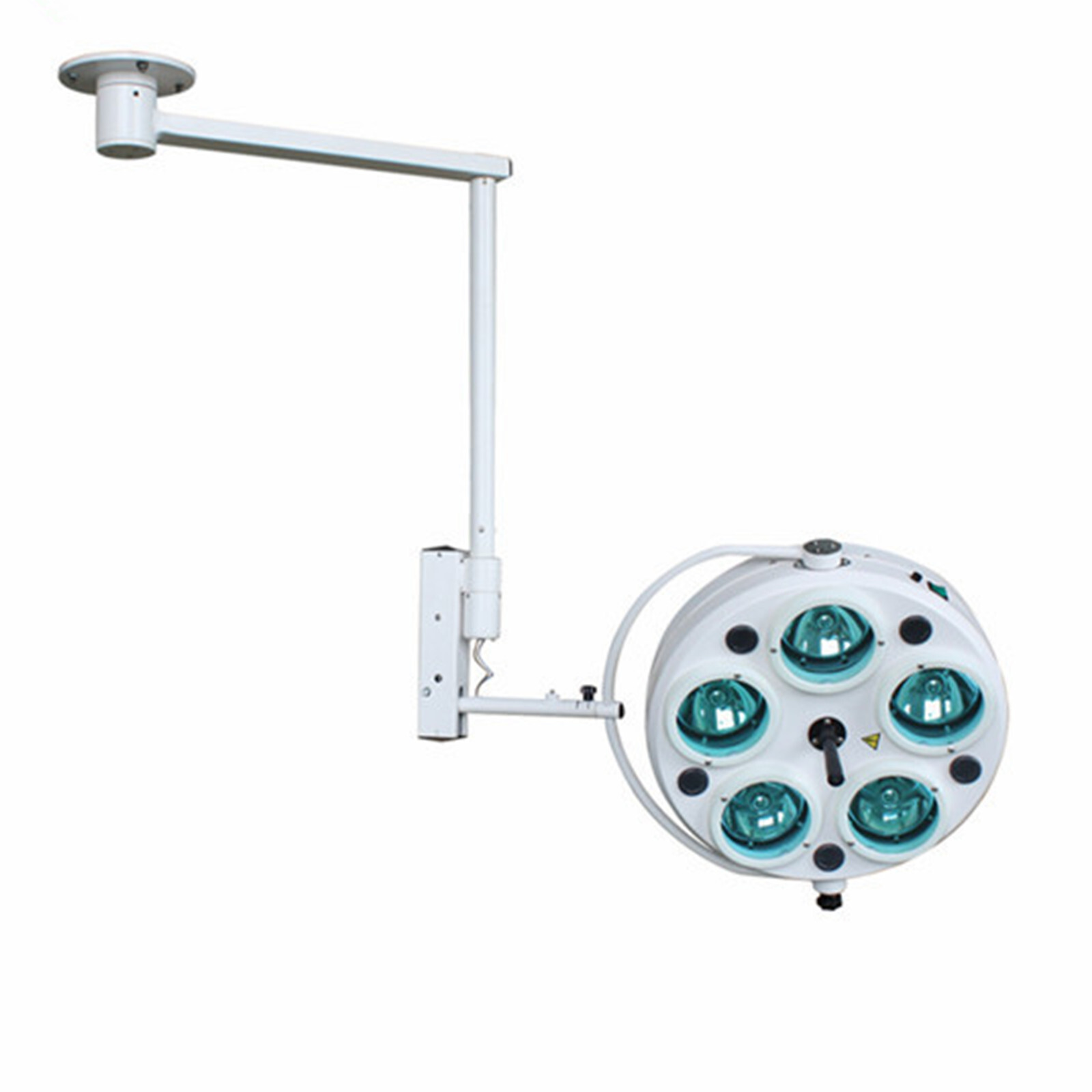 Ceiling Mounted Dental Shadowless Operating Lamp Exam Light Halogen Bulbs FK-5