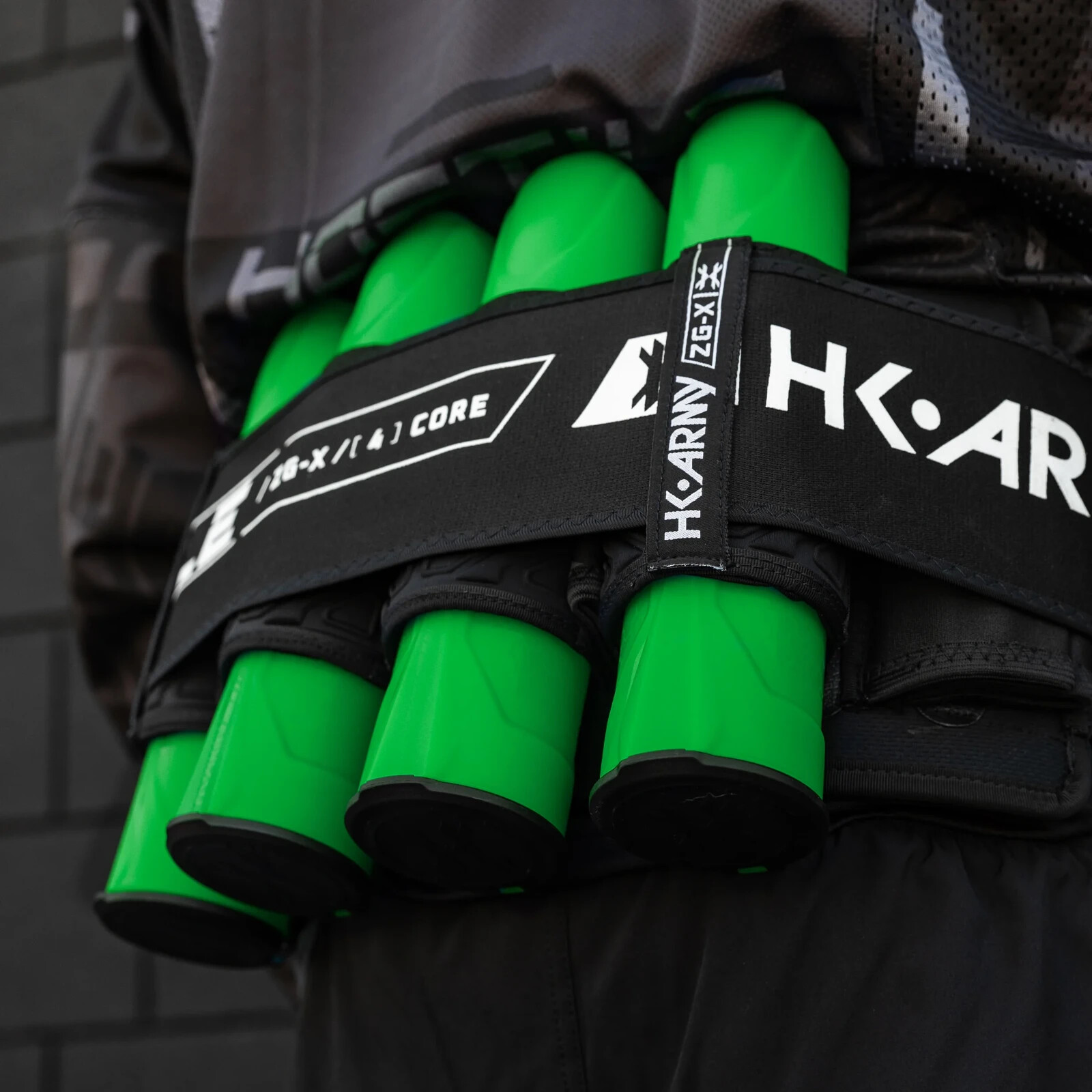 NEW HK Army (6 Pack) 150 Round Apex Paintball Pod - Lime (13013006)