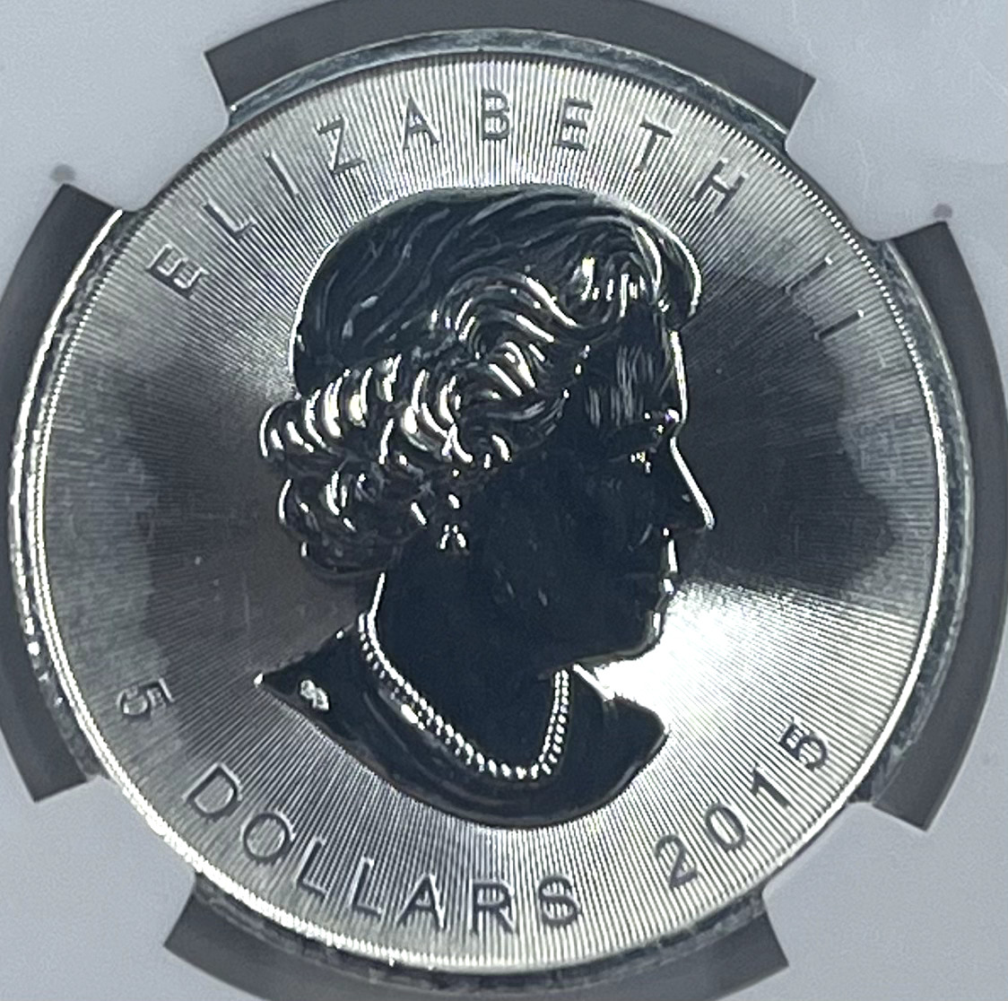 2015 Canada NGC $5 MS69 Maple Leaf Early Release