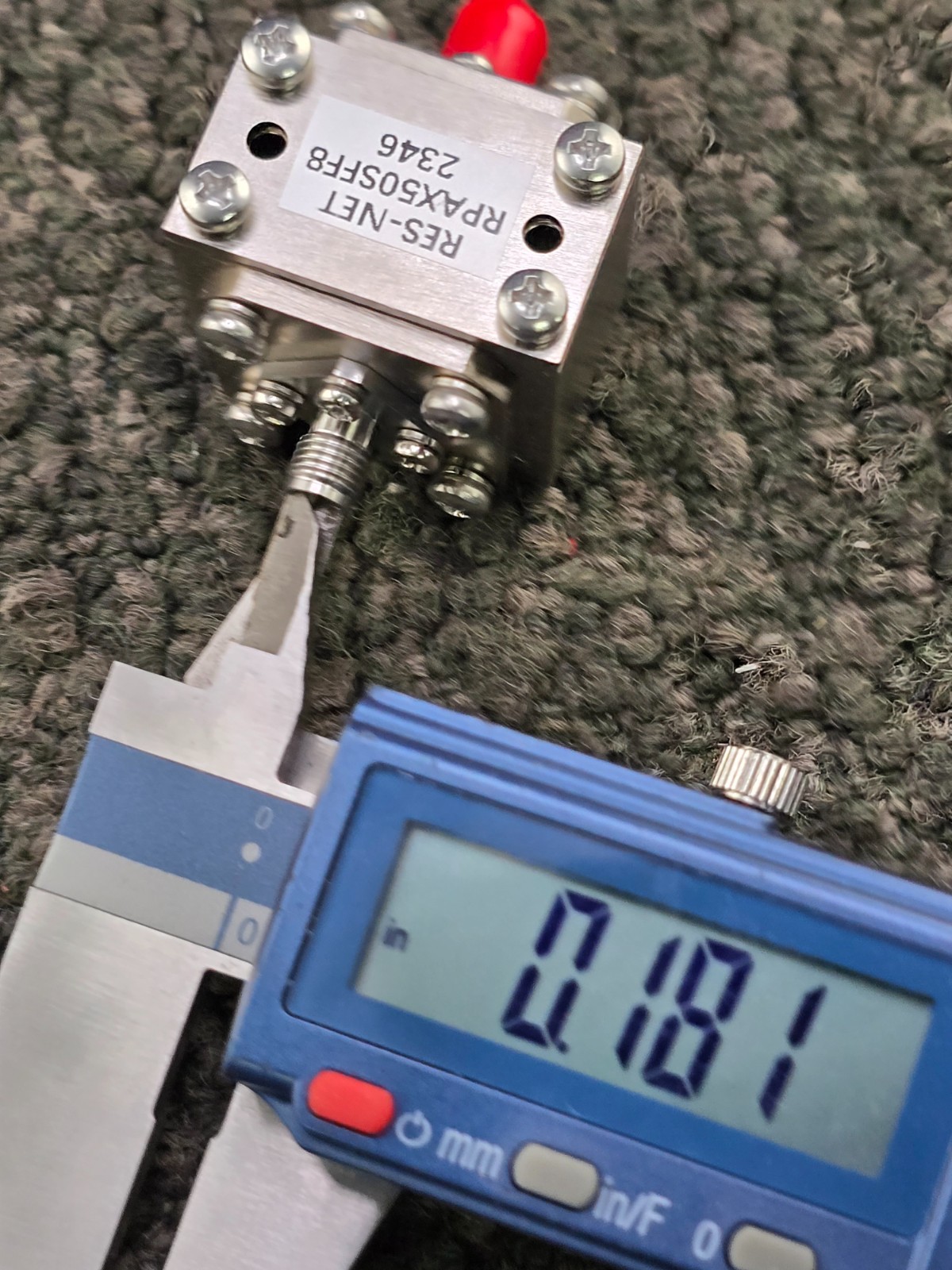 RES-NET RPAX50SFF8 Attenuator Frequency Range Replacement