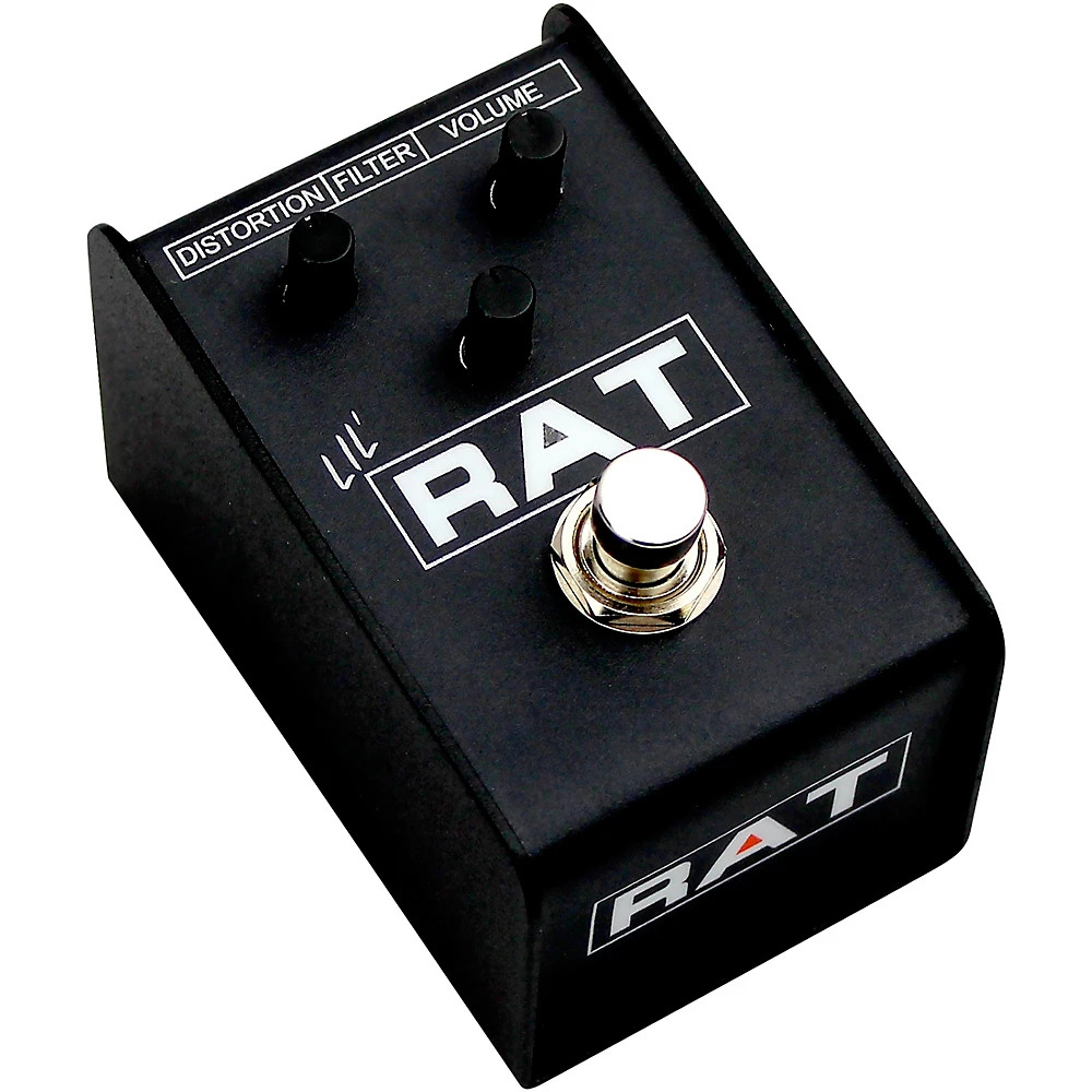 Pro Co Lil' RAT Mini Distortion Effects Pedal Black