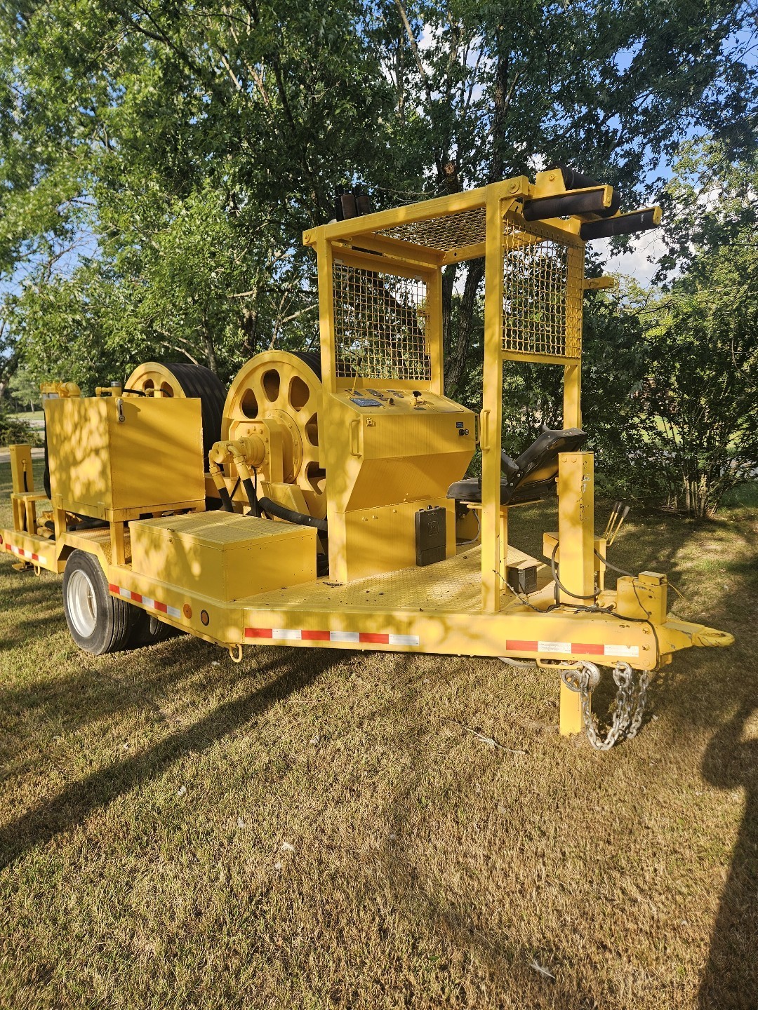 2003 Sherman Reilly BWT1548DT Bullwheel Spool Tensioner Puller Cable Bull Wheel