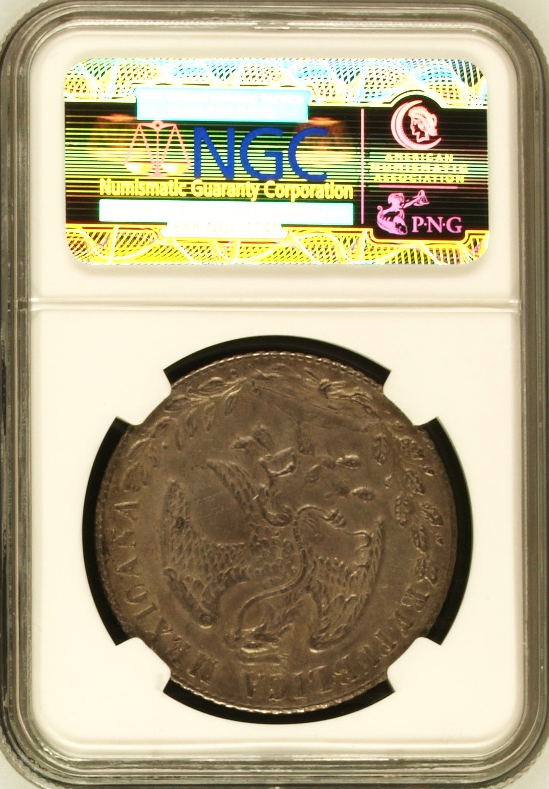 Mexico Silver 8 Reales 1879-As ML Alamos Mint NGC AU-58! Very Rare! Nice PQ coin