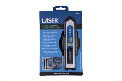 Wheel Alignment Line and Laser Beam Tool 2 spirit levels
