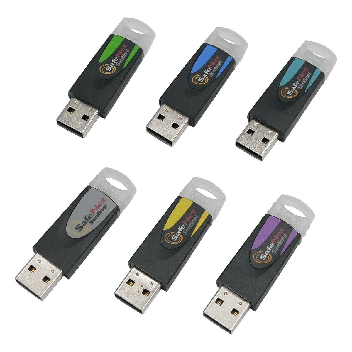 SafeNet Sentinel USB Dual Hardware Key Lot of Colors For SuperPro & UltraPro