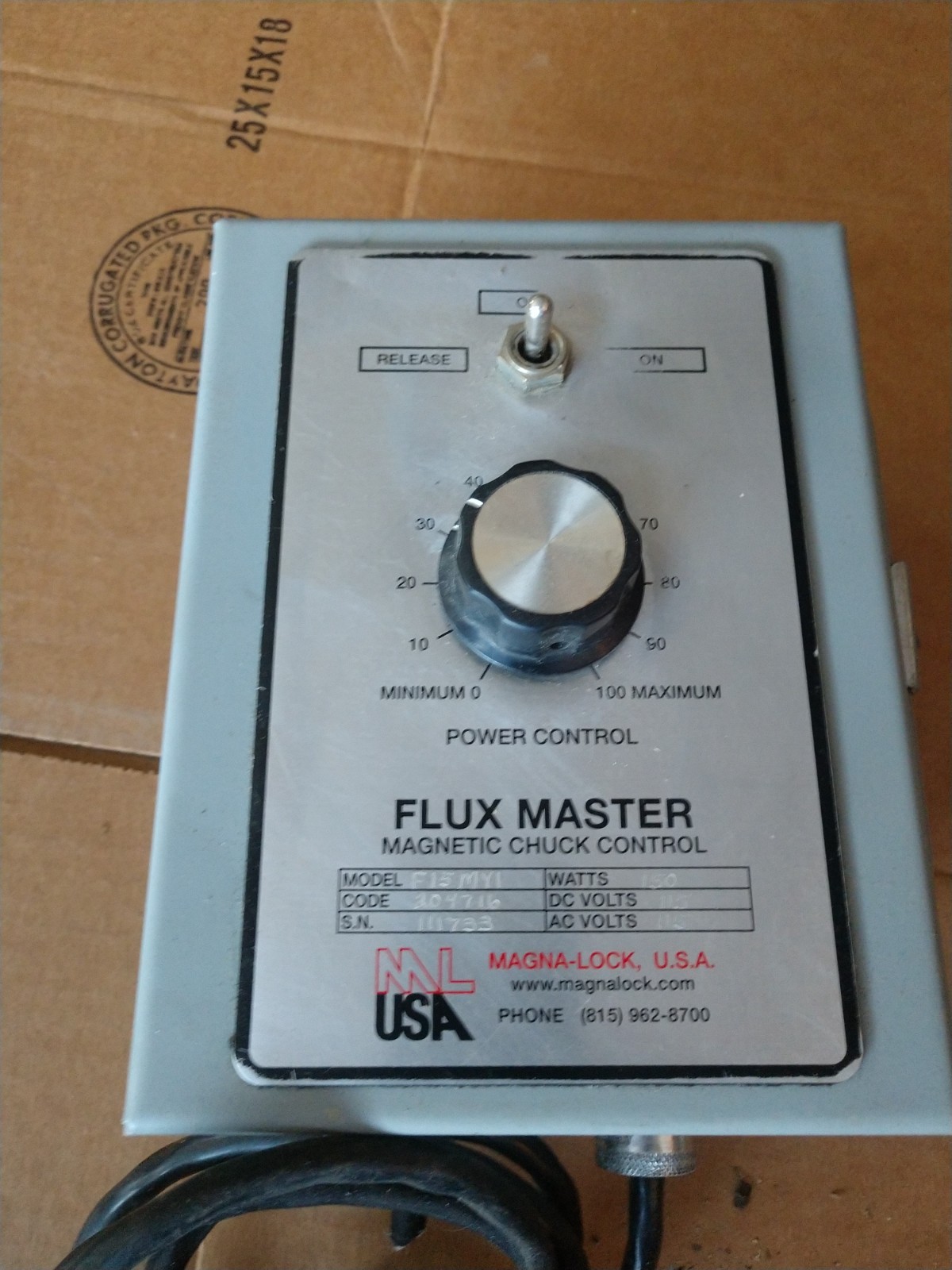 Magna-Lock Magnetic Controller Control