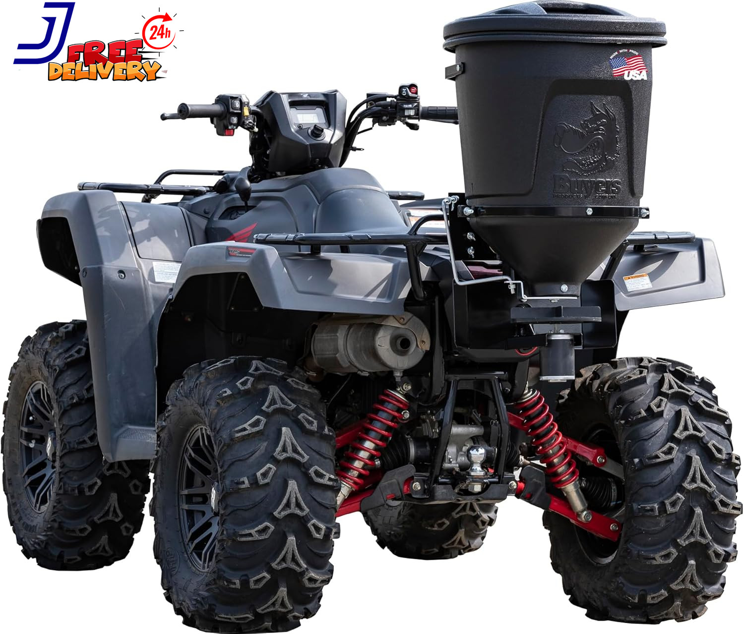 Buyers Products ATVS15A ATV All Purpose Broadcast Spreader for All-Seasons