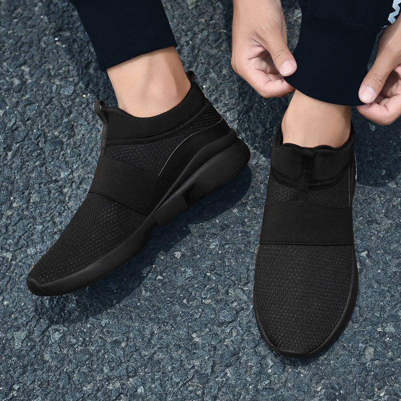 Men's Casual Slip on Tennis Shoes Outdoor Walking Athletic Running Sneakers Gym