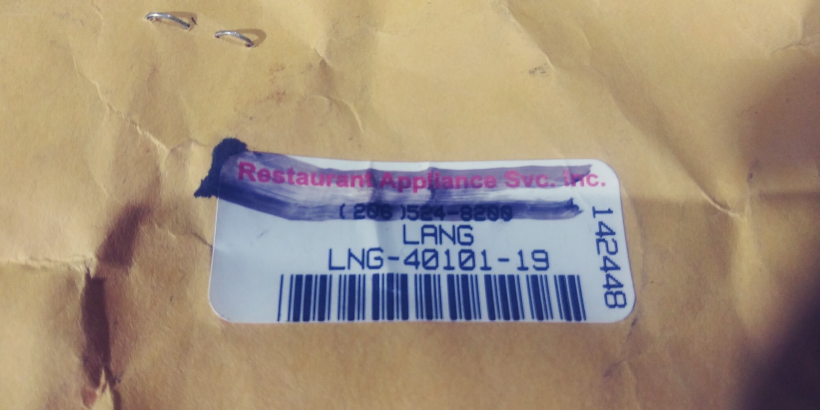 Lang 40101-19 Temperature Control Board