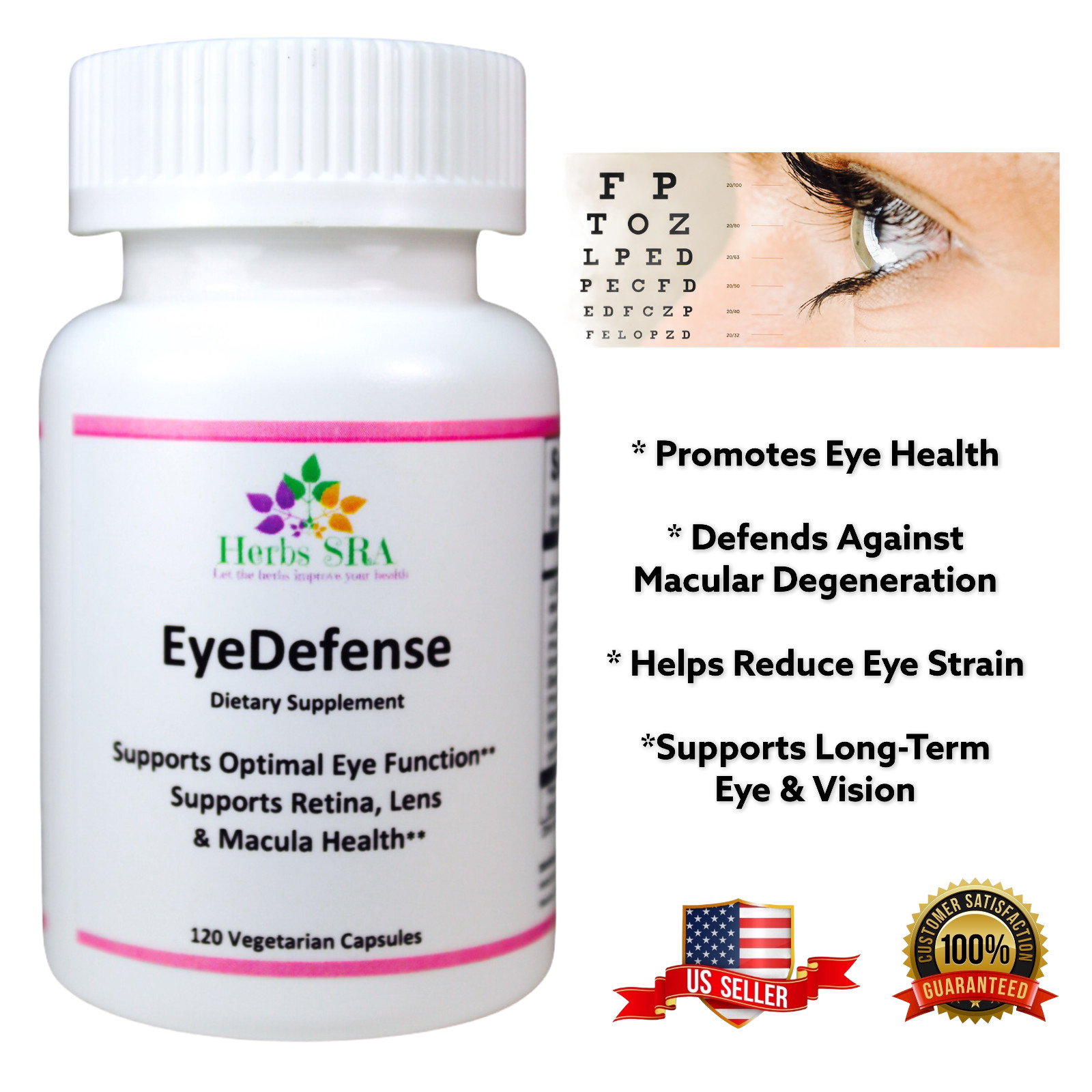 Vision Essentials: Zeaxanthin, L-Carnosine, Lutein, Vitamin A