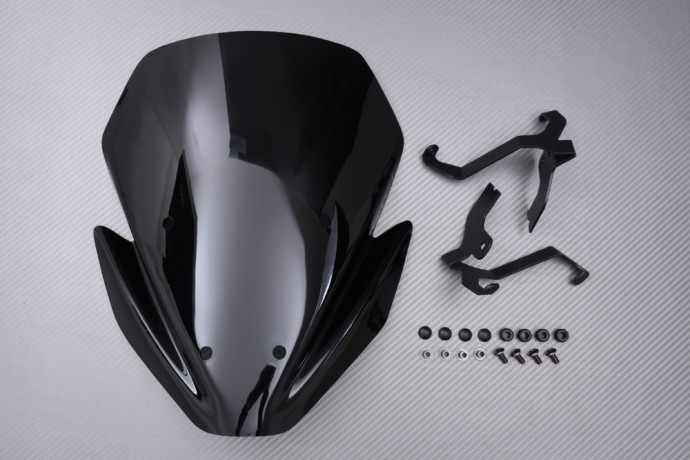 Black Polycarbonate Windscreen for CF MOTO NK 450 / 450NK 2023-2026
