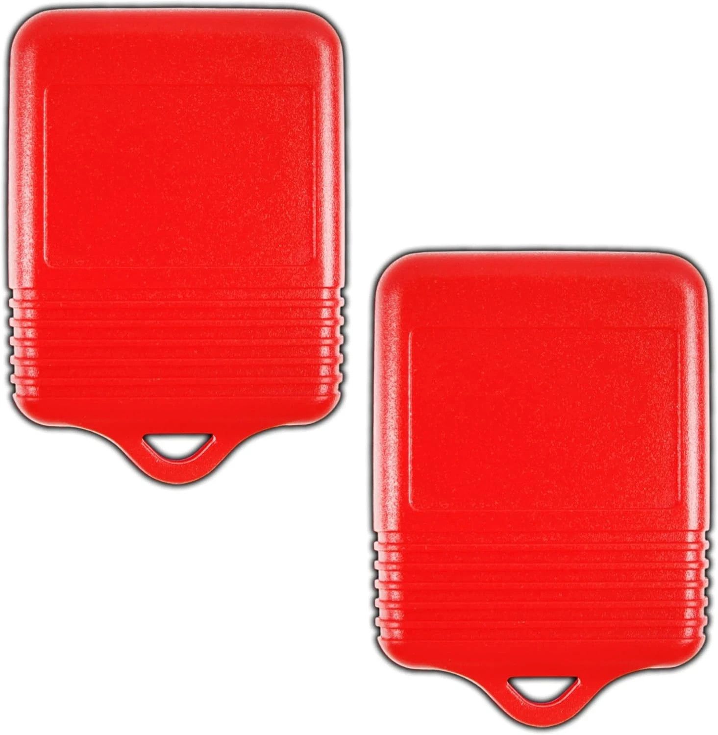 Key Fob Replacement for Size: 2-Pack Color: Red