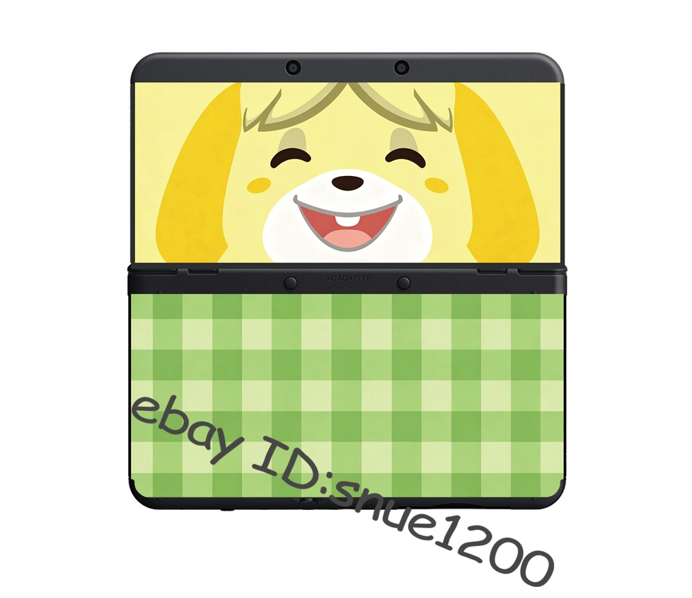 Cute Animal Crossing Isabelle Cover Plates Replacement Shell For New 3DS Console