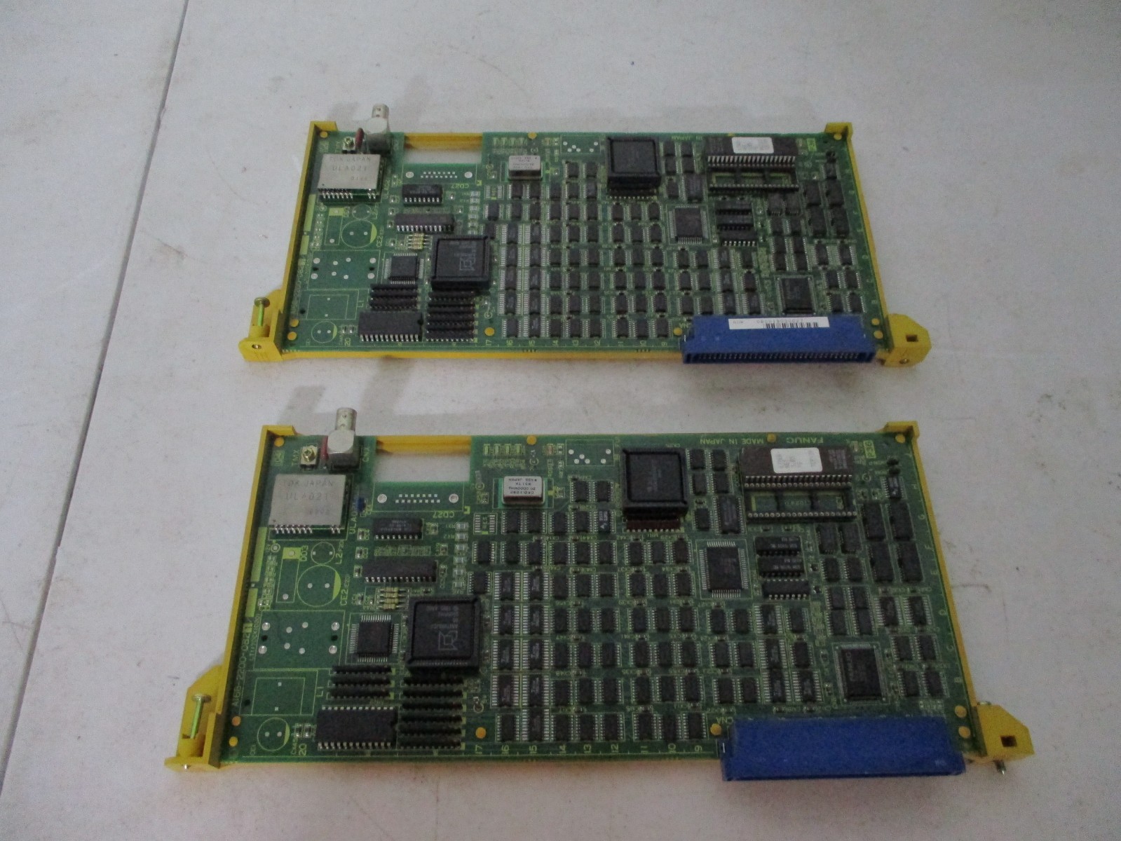 LOT OF 2 USED Fanuc Ethernet Circuit Board A16B-2200-0821 / 04B  FREE SHIPPING