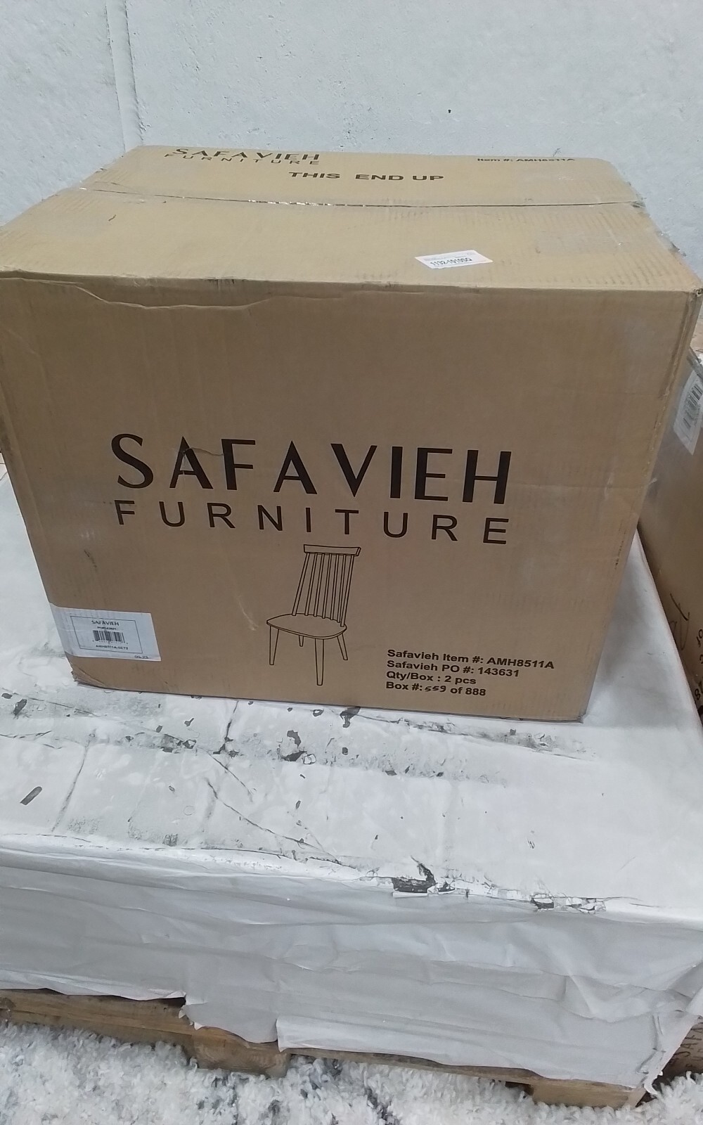 Safavieh BURRIS SIDE CHAIR, Reduced Price 2172756914 AMH8511A