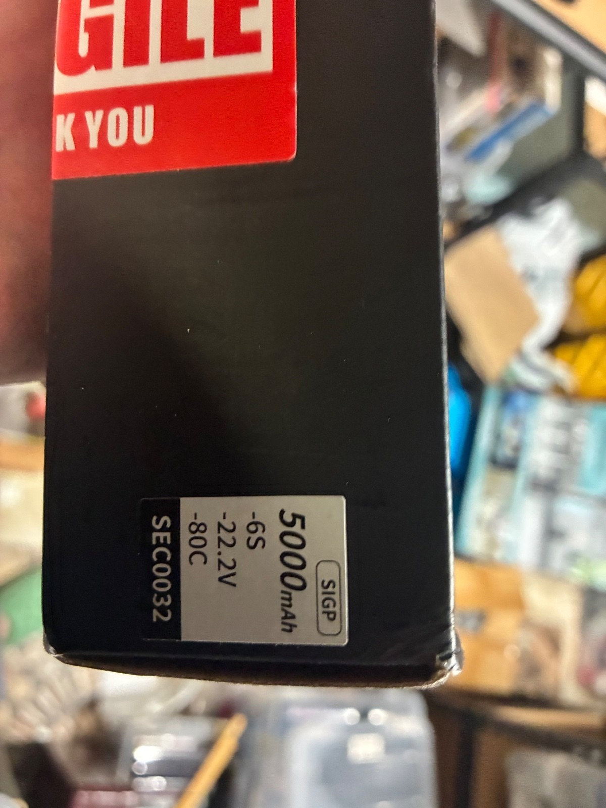 SIGP 5000mAh 65 22.2V Battery Pack - Good Condition