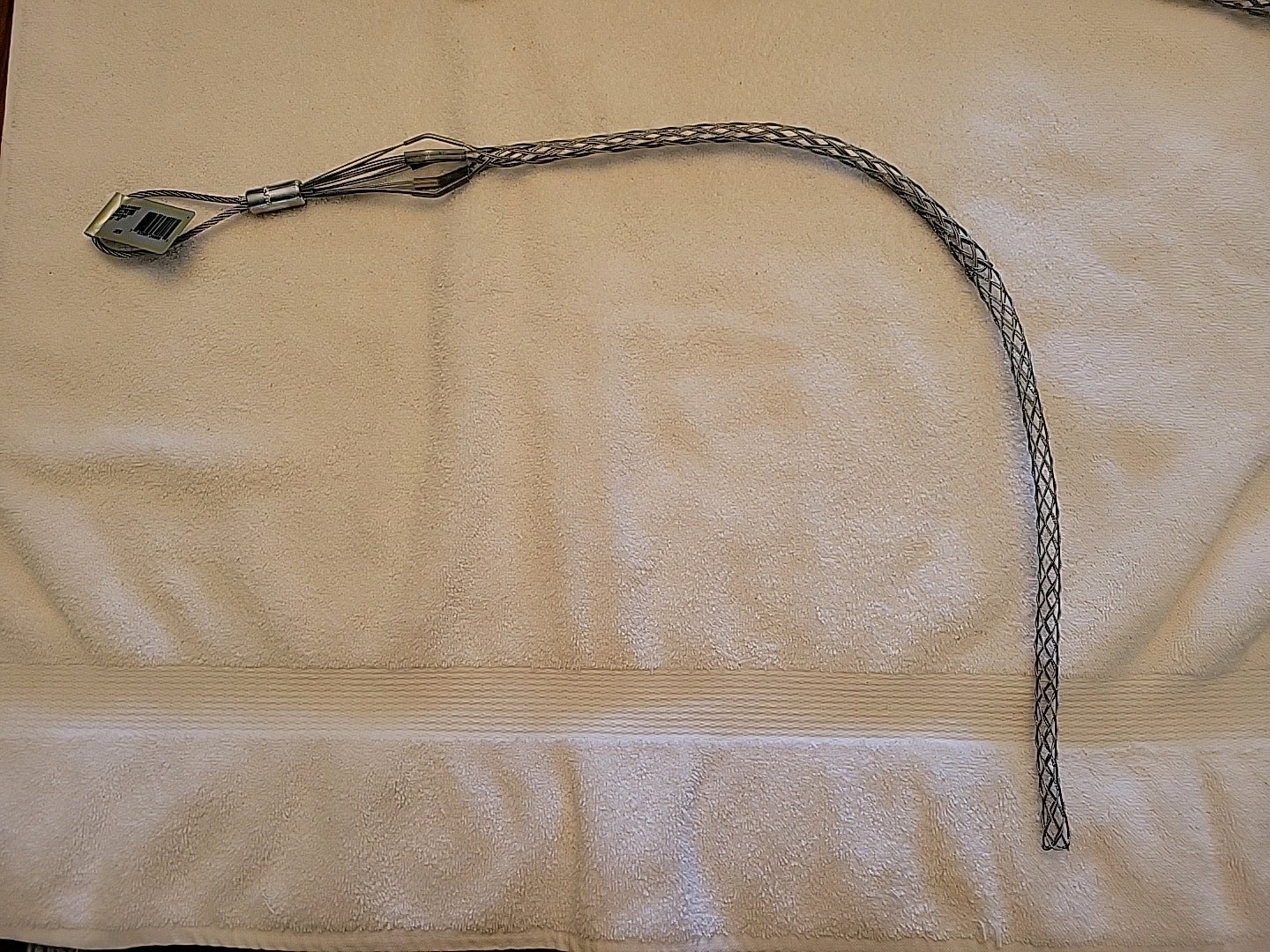 HUBBELL WIRING DEVICE-KELLEMS 033291196 Fiber Optic Pulling Grip,Flex,0.42-0.61