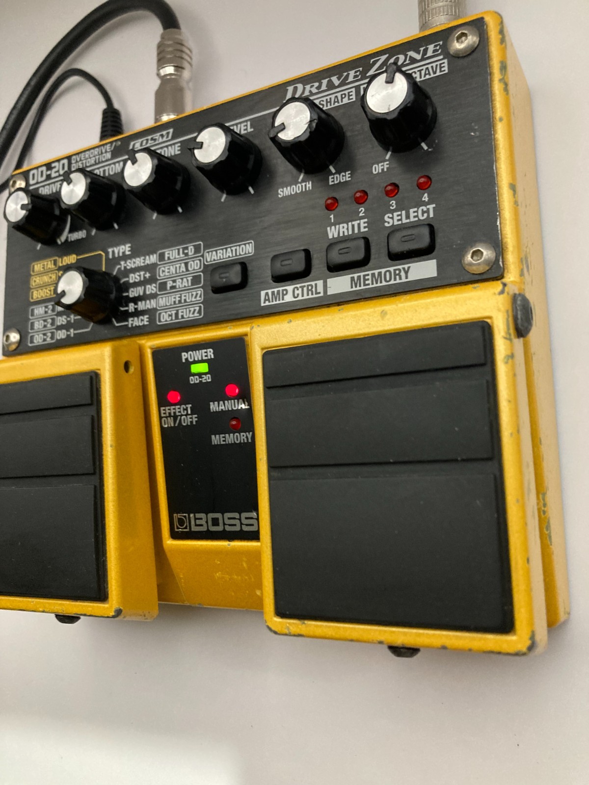 Boss OD-20 Distortion Guitar Effect Pedal Tested Work from Japan