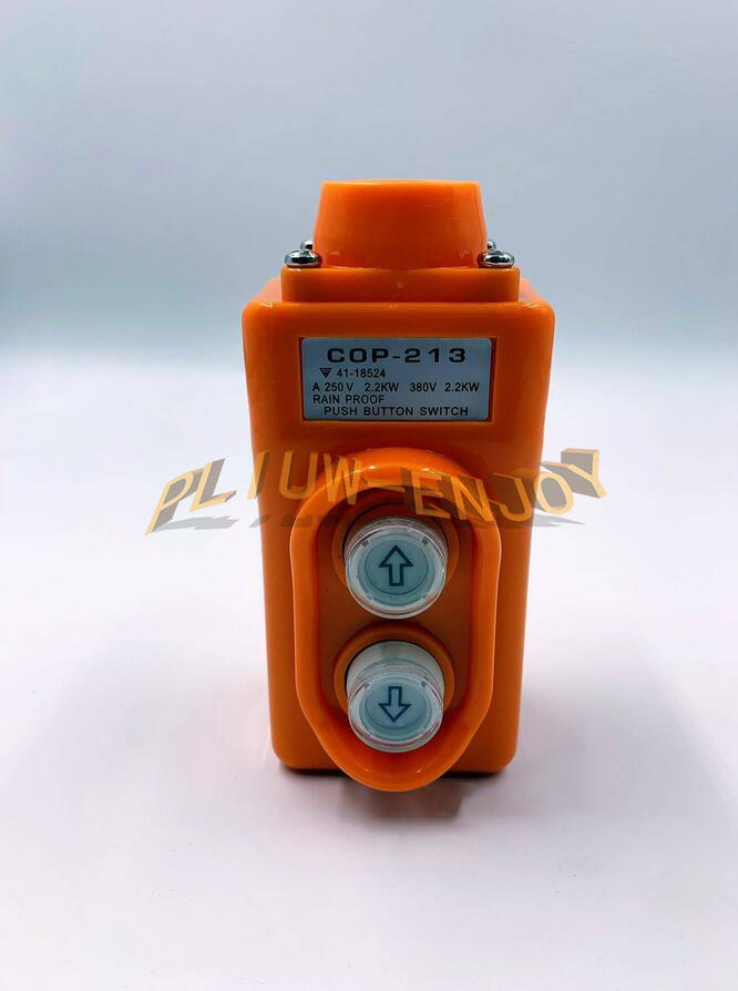 COP-213 Directly Control Hoist Crane Pendant Push Button Switch UP-Down 2 Button