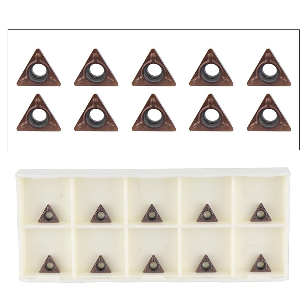 Professional C Angle Carbide Inserts Set of 10 for Effective Chamfering