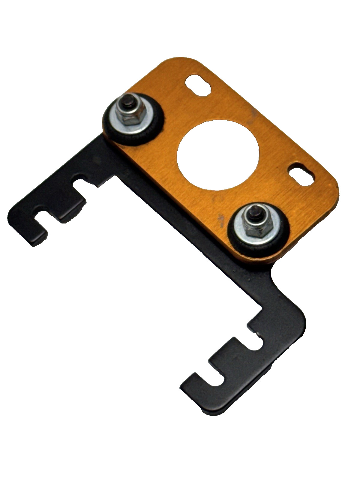 X cell MA 0845 CNC Gold Anodised Rear Rudder Servo Mount Kit Miniature Aircraft