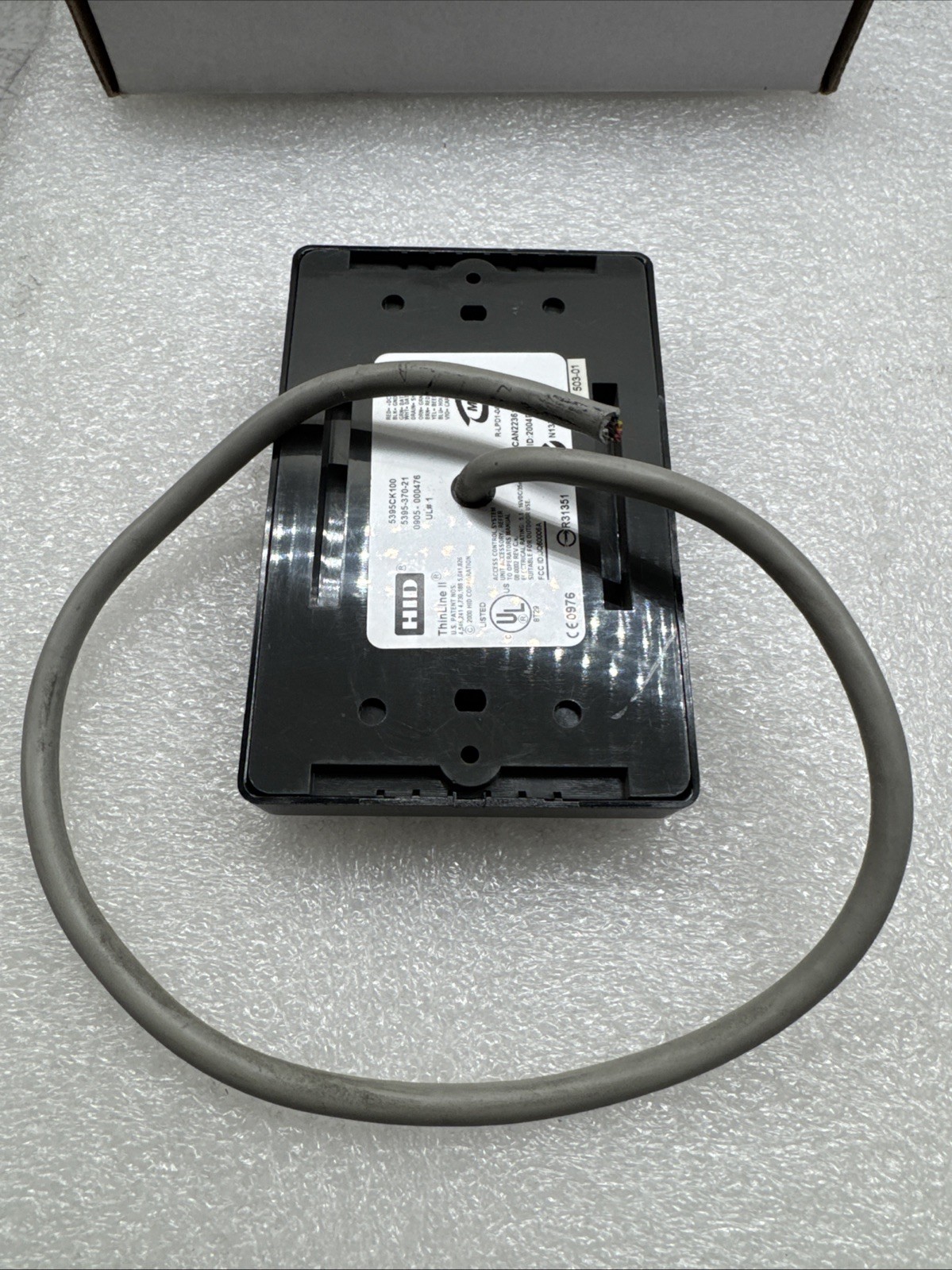 Used HID 5395CK100 Prox ThinLine II Wall CARD READER