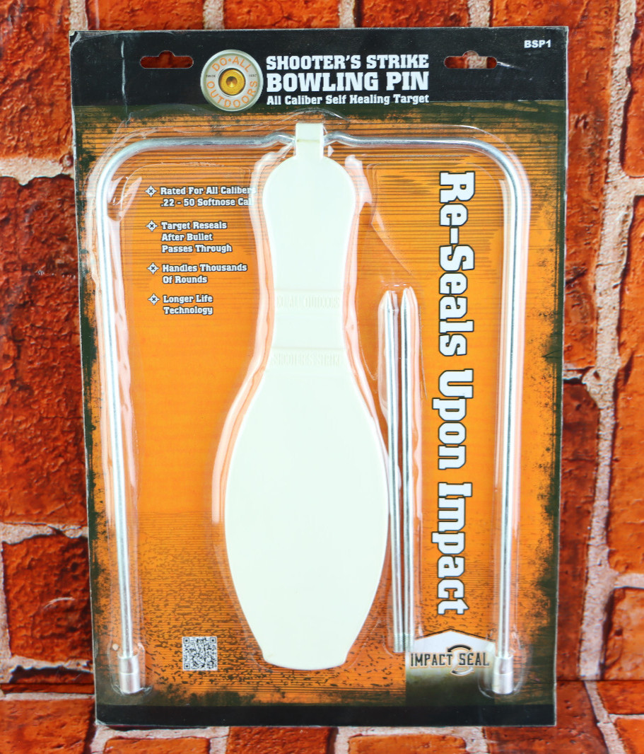 Do-ALL Outdoors Shooter's Strike Bowling Pin Re-Seals Upon Impact BSP1