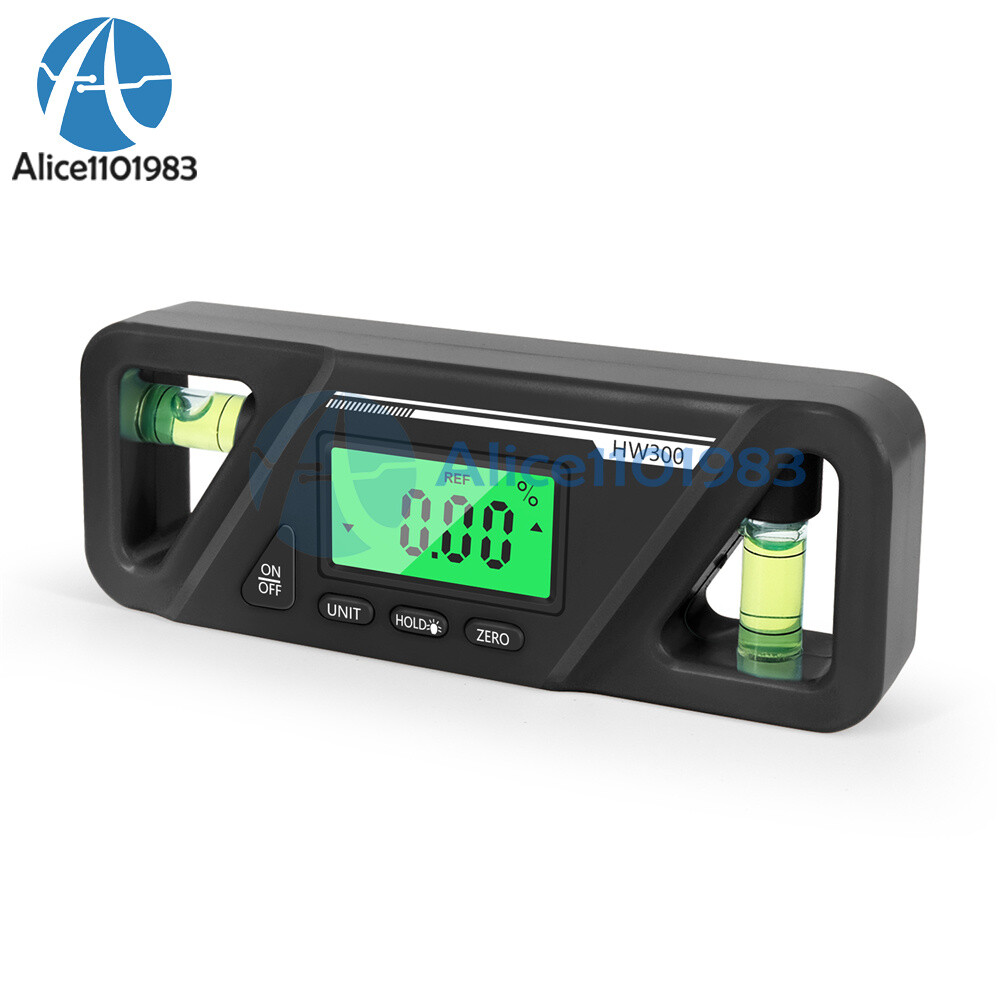 90° Degree LCD Digital Display Inclinometer Level Meter Protractor Angle Meter
