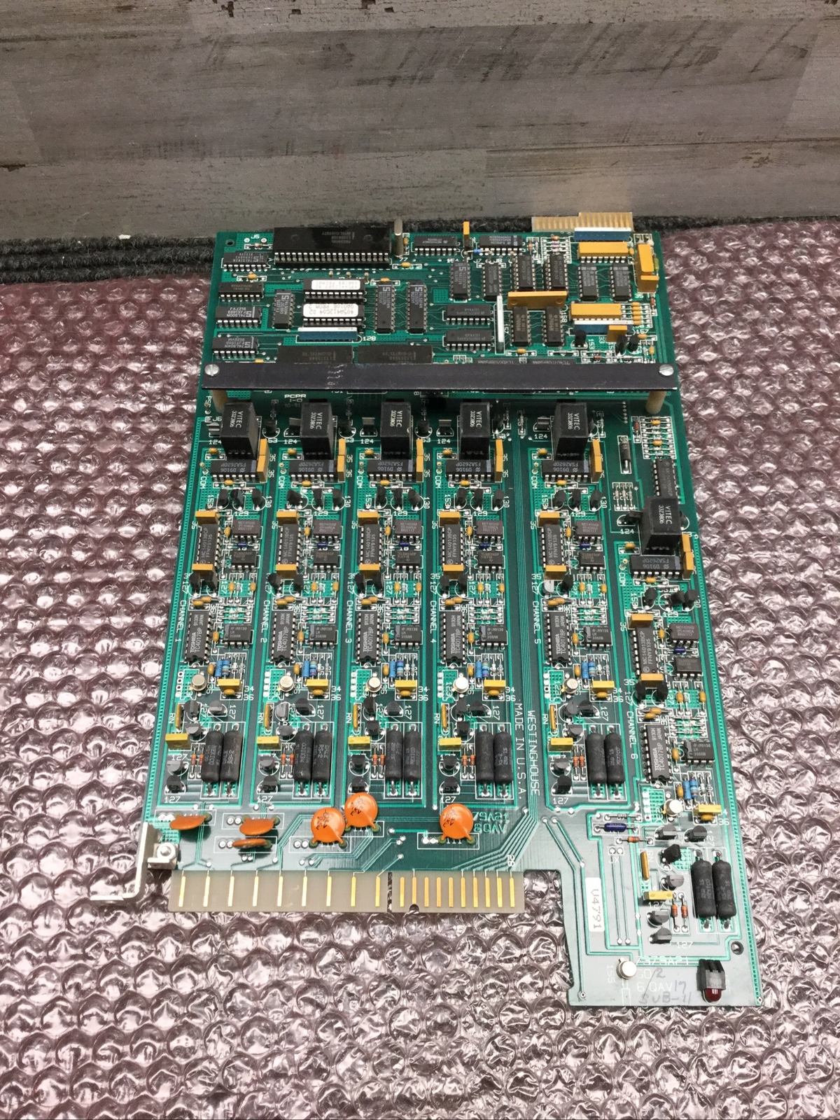 Used Westinghouse 7379A21 G02 Pcb Circuit Board