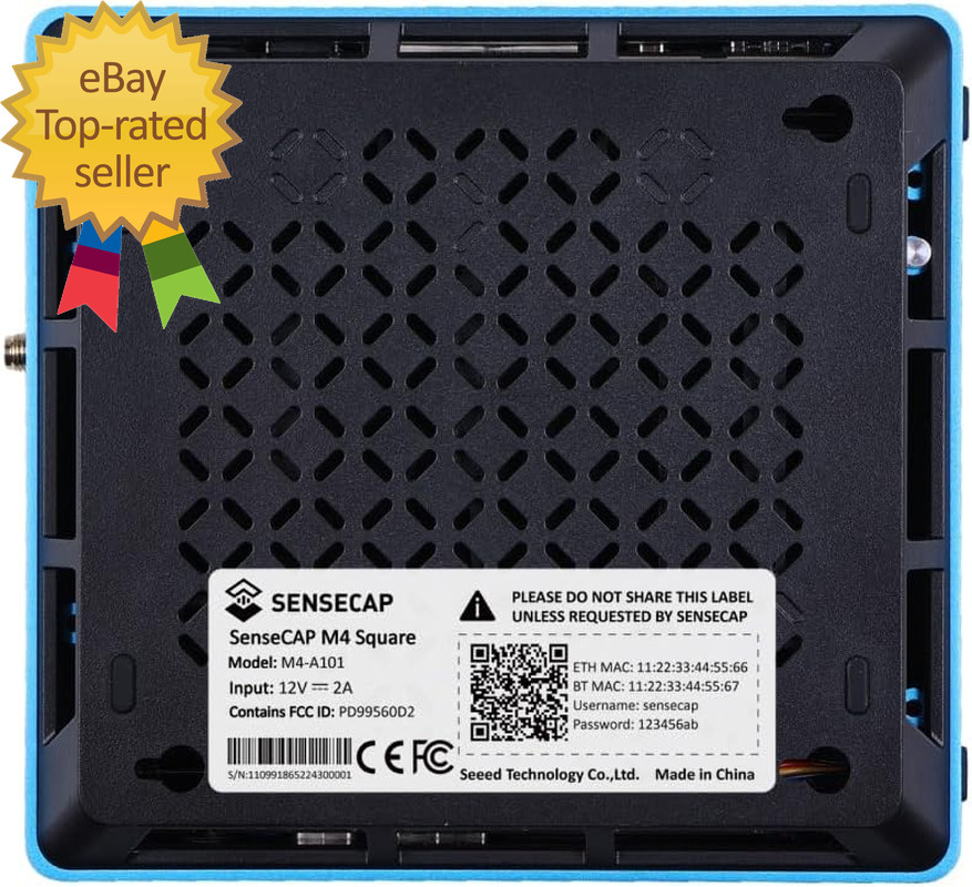 Sensecap M4 Square - Fluxnode & Mystnodes