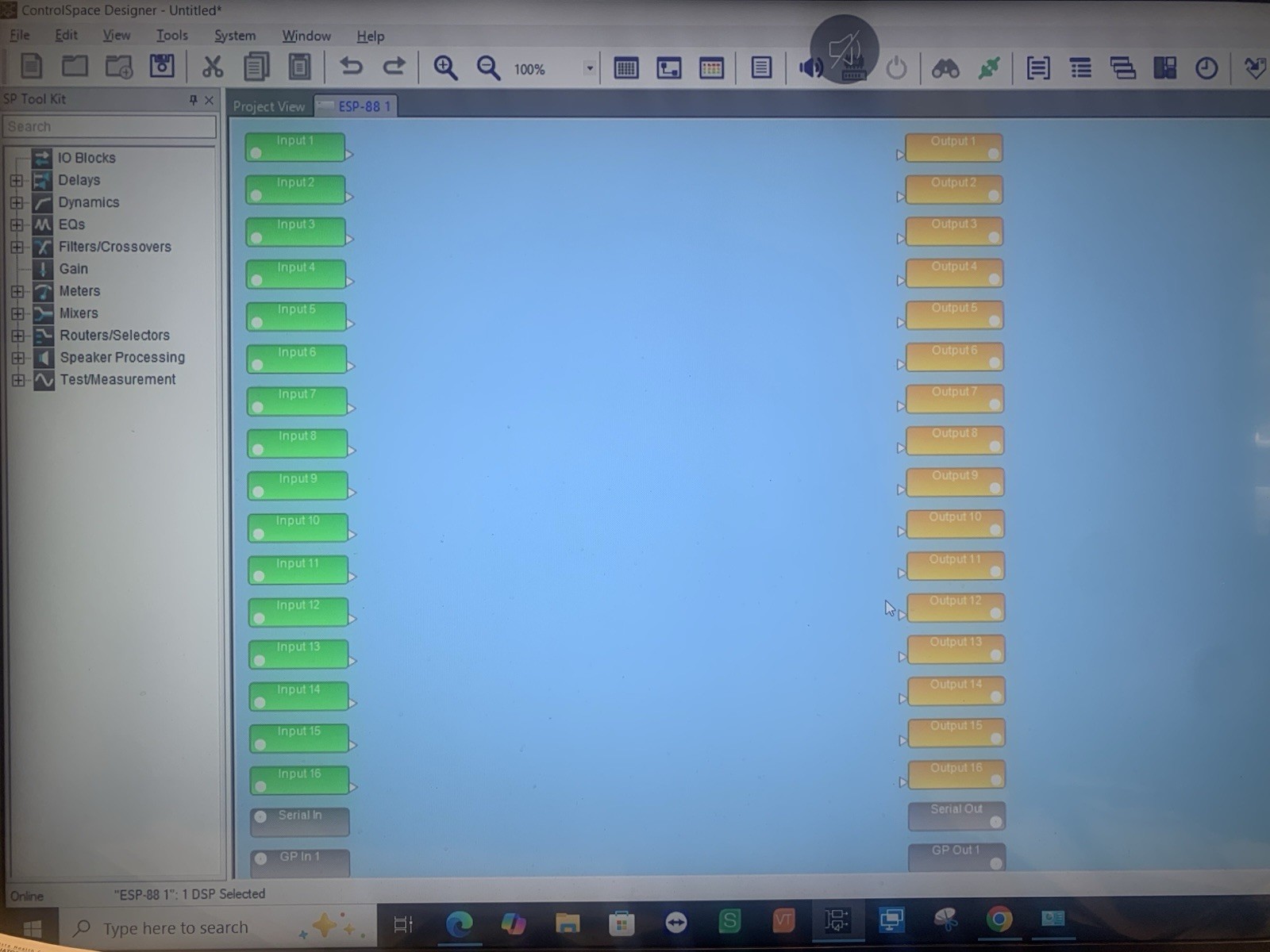 BOSE ESP-88 16x16 Loaded DSP Processor Tested working. 2025 Firmware Installed!